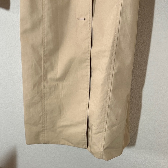 Clothes London Beige Trench Coat – Size 10, Belted Longline Classic Style‎ - Picture 7 of 13